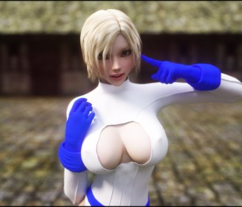 CGS22 - Powergirl Porn Comics
